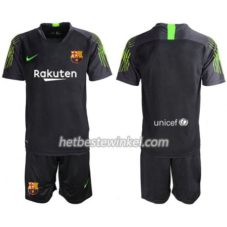 FC Barcelona Doelman Kind Voetbaltenues Uit 2019/20 - SS (+ Korte broeken)